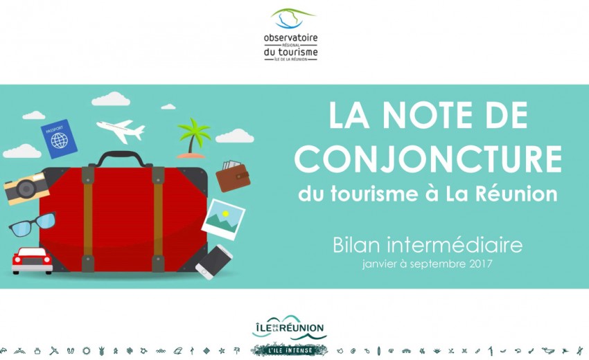 La note de conjoncture du tourisme à La Réunion