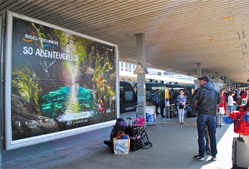 Affichage à Hambourg