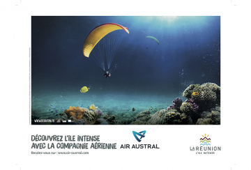La Réunion s’affiche dans le métro parisien 
